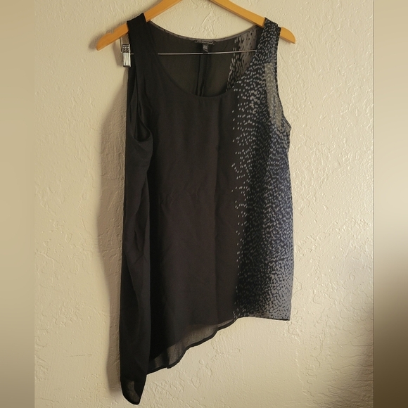 Eileen Fisher Assymetrical Silk Top Size Medium - Picture 1 of 6